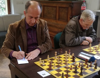 zapis szachowy, Wiesław Janocha, Ryszard Grossmann,
