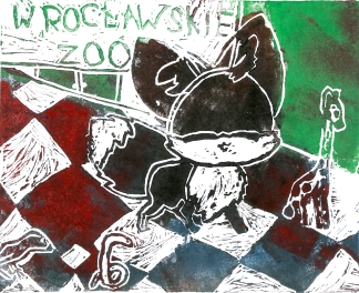 I edycja konkursu artystycznego "Szachy Dolnośląskie" MDK Fabryczna Wrocław 2022. Paulina Bujwid. Zdjęcie - mdk.wroc.pl.