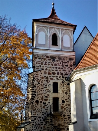 Wieża. Wrocław-Leśnica, 11.11.2019. Zdjęcie - Robert Korpalski.