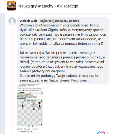 Waldek Wójt, facebook, opinia, 3.09.2023.